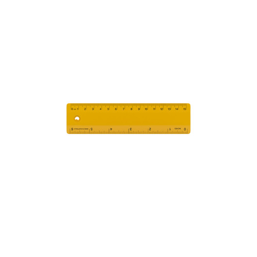 15cm Rulers Yellow